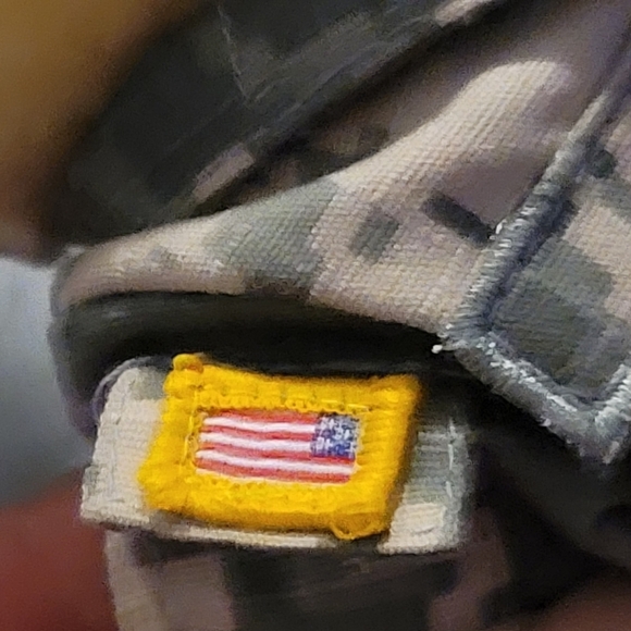 ARMY Bear Stuffed Animal Plush forces of America Military 11" Camo boots Teddy - Picture 9 of 14